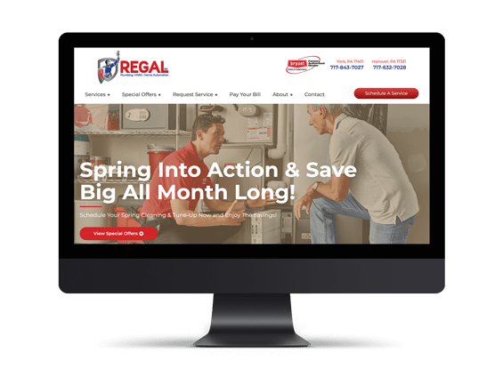 website design and marketing york pa for Regal
